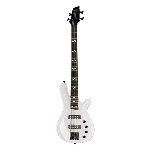 harley benton bass guitars white harley benton b-450 progressive series bass guitar #color_white