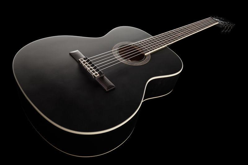 harley benton classical guitars harley benton santos series c-40s bk