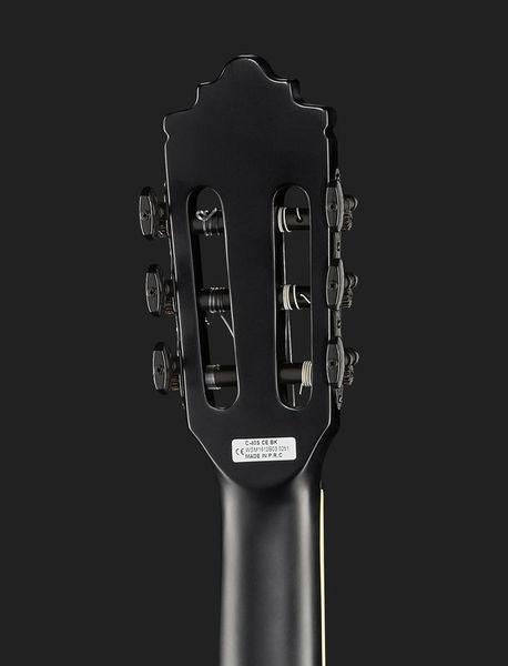 harley benton classical guitars harley benton santos series c-40sce bk