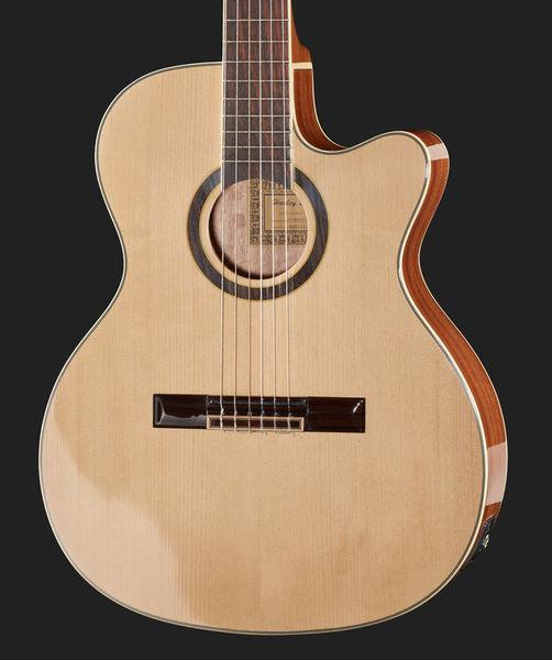 harley benton classical guitars harley benton santos series c-40sce nt