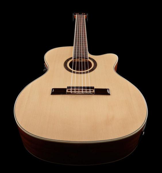 harley benton classical guitars harley benton santos series c-40sce nt