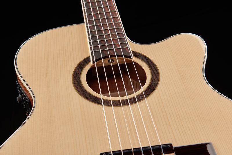 harley benton classical guitars harley benton santos series c-40sce nt