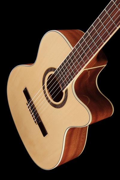 harley benton classical guitars harley benton santos series c-40sce nt