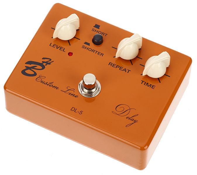 harley benton effect pedals harley benton custom line dl-5 delay