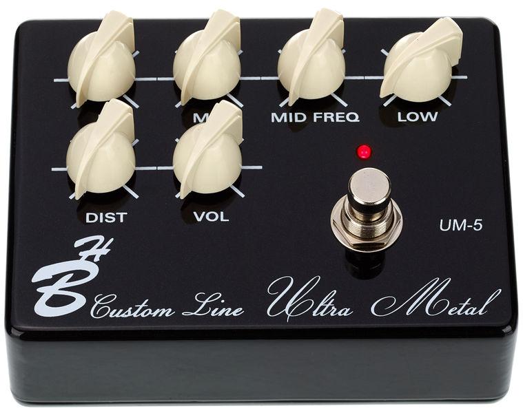 harley benton effect pedals harley benton custom line um-5 ultra metal