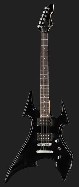 harley benton electric guitars harley benton bs-20bk rock series