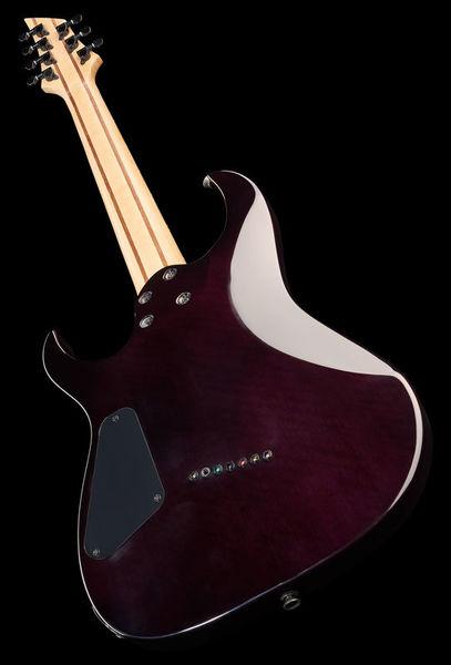 harley benton electric guitars harley benton fanfret-7 tpb 2017 dlx