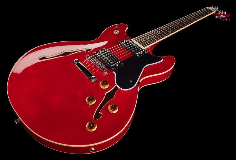 harley benton electric guitars harley benton hb-35 ch vintage series bundle