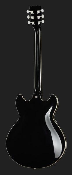 harley benton electric guitars harley benton hb-35lh bk vintage seri bundle
