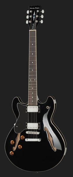 harley benton electric guitars harley benton hb-35lh bk vintage series