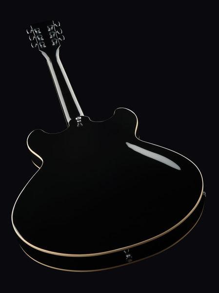 harley benton electric guitars harley benton hb-35lh bk vintage series