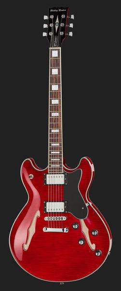 harley benton electric guitars harley benton hb-35plus cherry