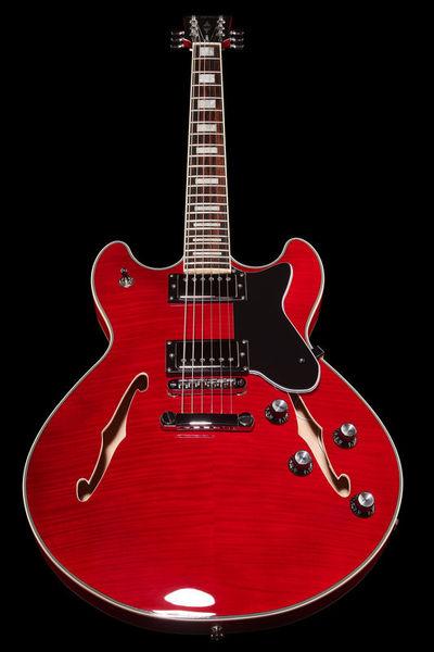 harley benton electric guitars harley benton hb-35plus cherry