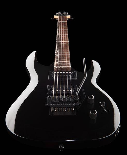 harley benton electric guitars harley benton r-456fr bk progressive series