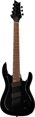 harley benton electric guitars harley benton r-457bk fanfret