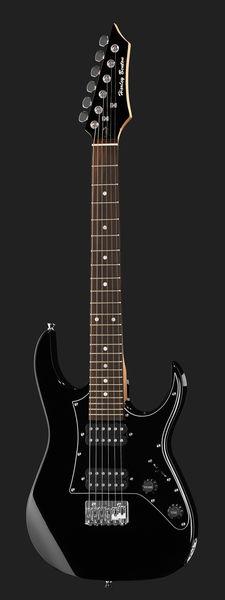 harley benton electric guitars harley benton rg-junior bk bundle 1