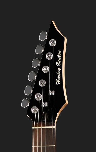 harley benton electric guitars harley benton rg-junior bk bundle 1