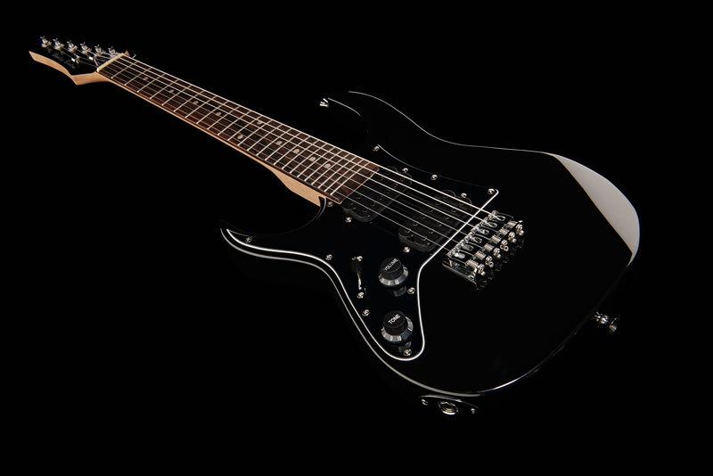 harley benton electric guitars harley benton rg-junior bk lh