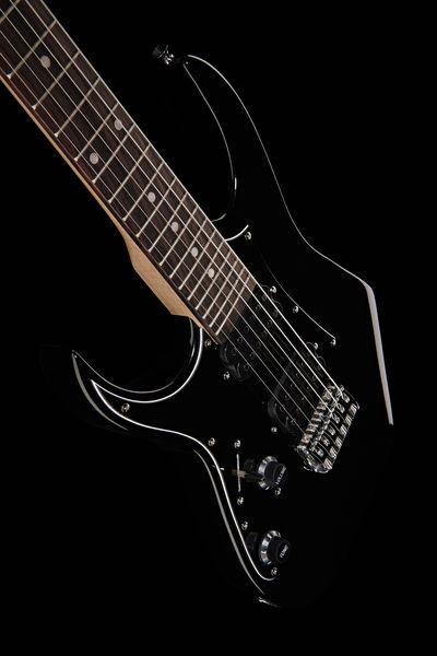 harley benton electric guitars harley benton rg-junior bk lh