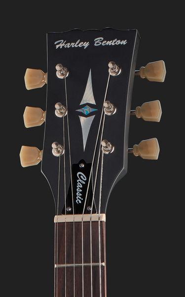 harley benton electric guitars harley benton sc-400lh sbk classic series