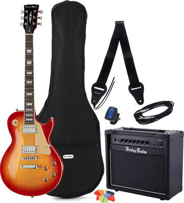 harley benton electric guitars harley benton sc-450 cb classic bundle 1