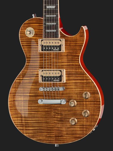 harley benton electric guitars harley benton sc-550 paradise amber f bundle