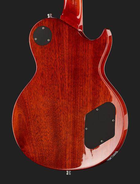 harley benton electric guitars harley benton sc-550lh paradise amber flame