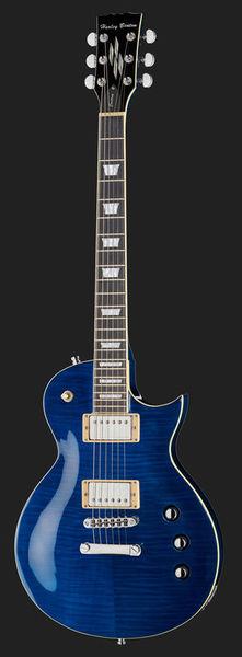 harley benton electric guitars harley benton sc-custom ocean flame