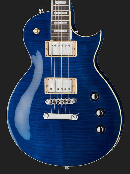 harley benton electric guitars harley benton sc-custom ocean flame