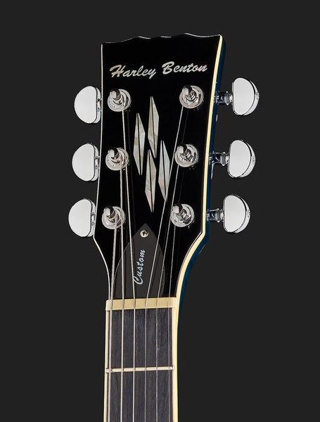 harley benton electric guitars harley benton sc-custom ocean flame