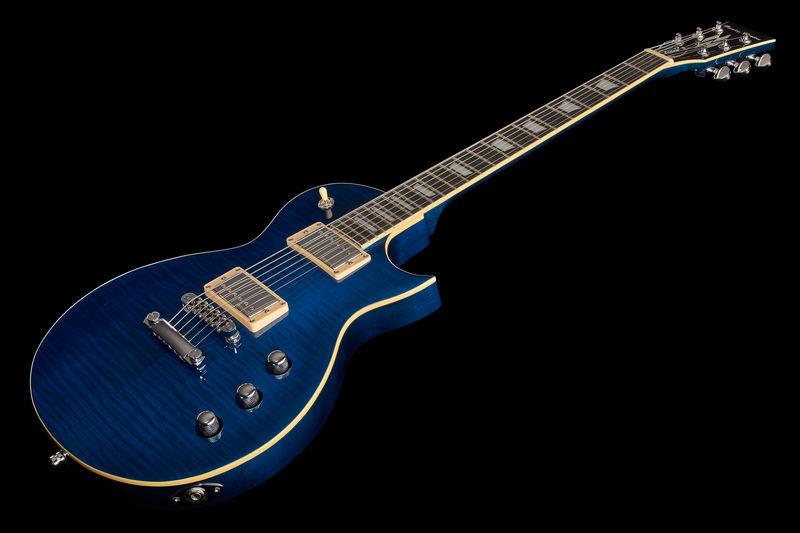 harley benton electric guitars harley benton sc-custom ocean flame