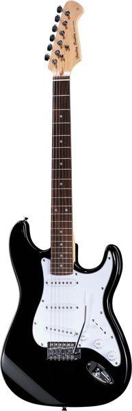 harley benton electric guitars harley benton st-20 bk starter bundle 7