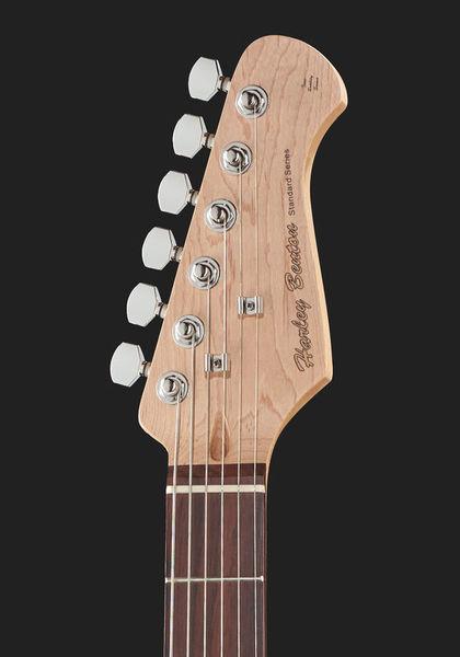 harley benton electric guitars harley benton st-20 wh standard series