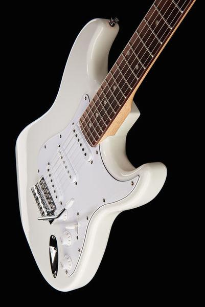 harley benton electric guitars harley benton st-20 wh standard series