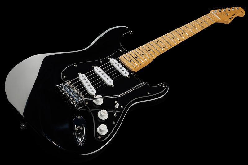 harley benton electric guitars harley benton st-57dg black tribute