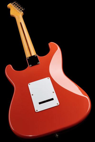 harley benton electric guitars harley benton st-59hm fiesta red tribute