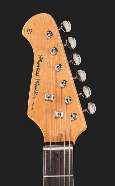 harley benton electric guitars harley benton st-62lh sb vintage series