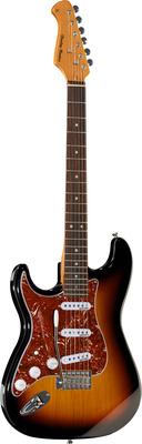harley benton electric guitars harley benton st-62lh sb vintage series