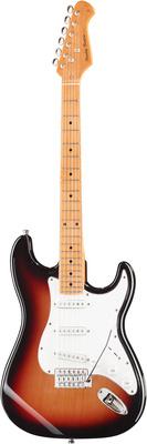 harley benton electric guitars harley benton st-62mn sb vintage series