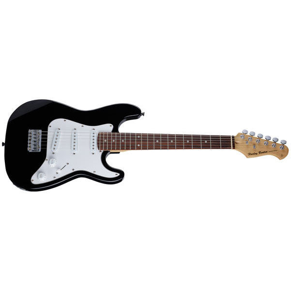 harley benton electric guitars harley benton st-junior bk standard series electric guitar