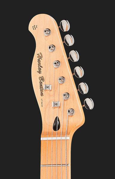 harley benton electric guitars harley benton te-52 na lh vintage series