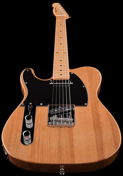harley benton electric guitars harley benton te-52 na lh vintage series