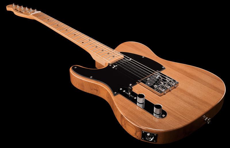 harley benton electric guitars harley benton te-52 na lh vintage series