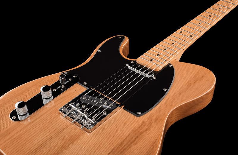 harley benton electric guitars harley benton te-52 na lh vintage series