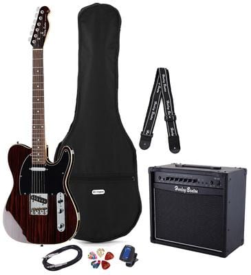 harley benton electric guitars harley benton te-70rw deluxe set 2
