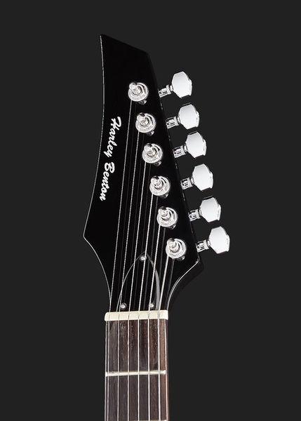 harley benton electric guitars harley benton victory-bk lh classic series