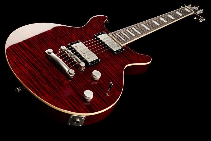 harley benton electric guitars harley benton xt-22 black cherry flame
