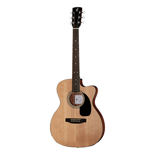 harley benton electro acoustic guitars harley benton custom line cla-16sce cutaway electro acoustic guitar - natural matte