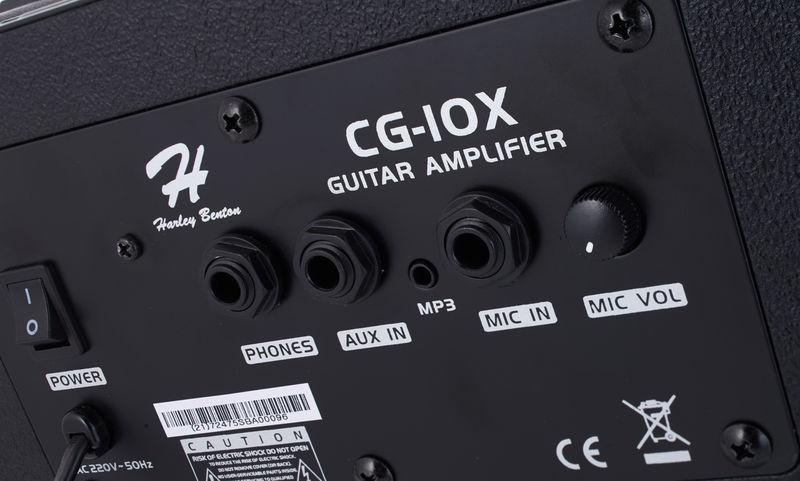 harley benton portable guitar amplifiers harley benton cg-10x