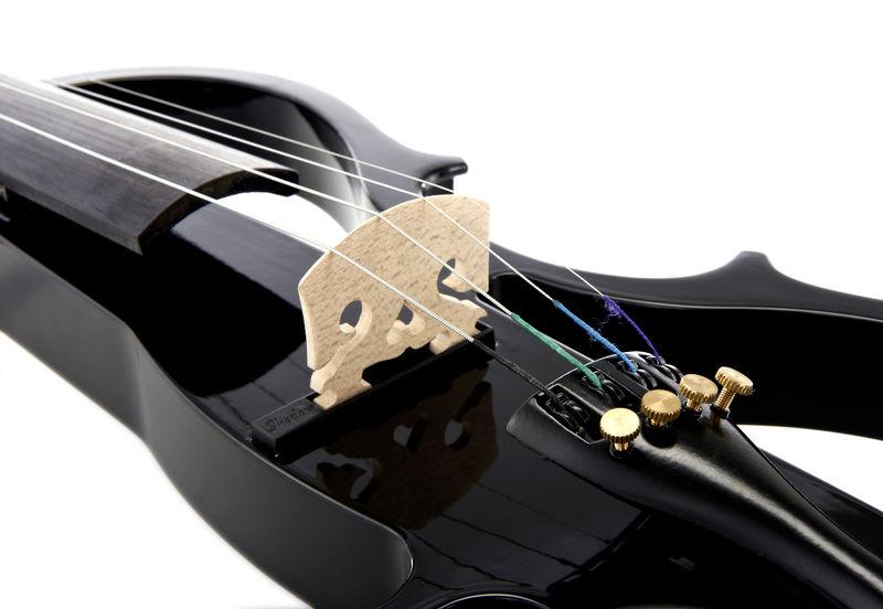 harley benton violins harley benton hbv 870bk/rd 4/4 electric violin